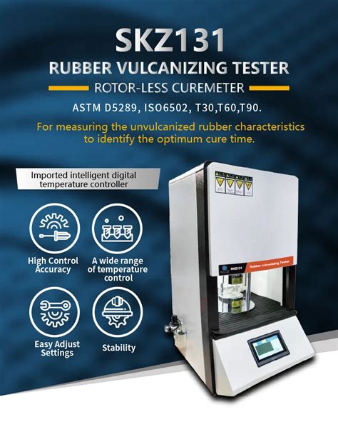 Rubber vulcanizing Tester Brand manufacturer|modular rubber vulcanization.